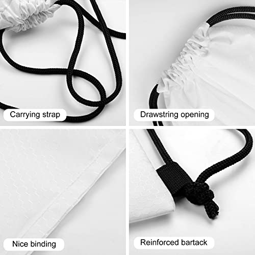 Swim Drawstring Bag Waterproof Sports Backpack for Beach Gym Training Gear Storage Lightweight Unisex Sackpack, Weedleaf Pattern Bags - color: Picture (39)