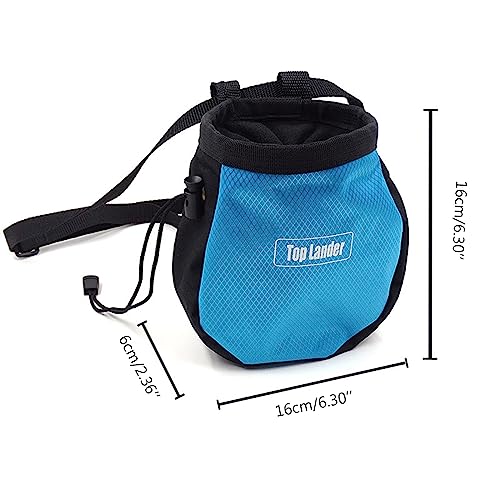 Camper Accessories, Powder Bag Pockets Rock Climbing Chalk Bag Waterproof Powder Pocket