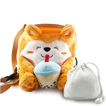 BobaDog Chalk Bag + Santa Chalk Bag + Refillable Ball