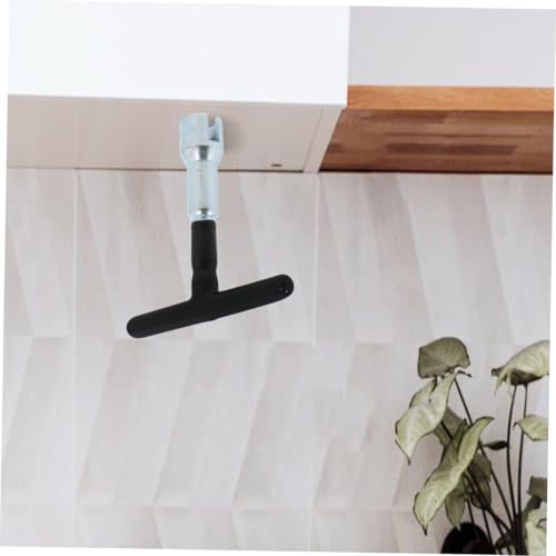 PRETYZOOM Manual Installation Tool for Hooks and Screws t Handle Nut Driver for Eye Screws Hooks Heavy Duty Steel Tool Wrenches