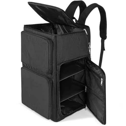 Gatycallaty Sneaker Bag Travel Shoes Duffel Bag Carry On Adjustable Compartment for Workout Travel Gym (Black) - color: Black
