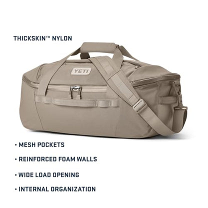 YETI Crossroads Duffel Bag - color: Cape Dark Taupe, size: 40L