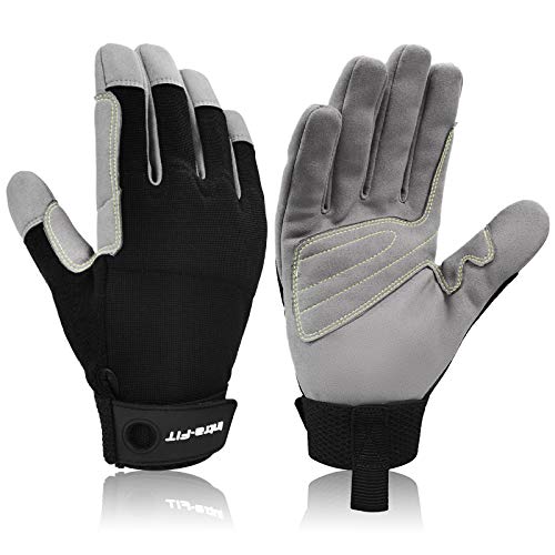 Climbing Gloves, Full & Half Finger | Ultimate Comfort, Padded palm, Breathable, Perfect for Rock, Tree, Wall, Mountain, Climbing - color: 2358, size: Medium (Pack of 1)