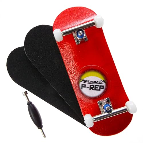 P-REP V2 Performance Complete Wooden Fingerboard 32mm - Red - color: Red