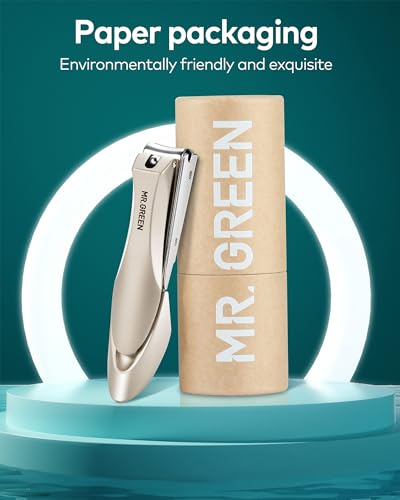 Nail Clippers with Catcher, Professional Stainless Steel Fingernail and Toenail Clipper Cutter, Trimmer Set for Men and Women(Small) - color: Mr-1111