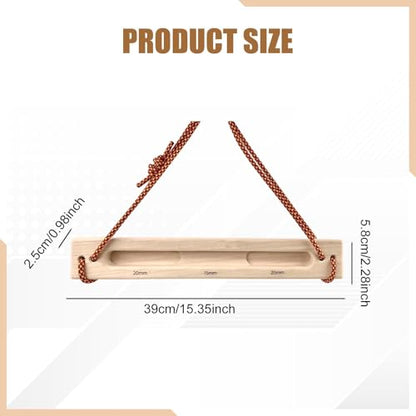 for Rock Climbing Hang Hold with Rope Portable Indoor and Outdoor Use Compact Pull up Climbing Training