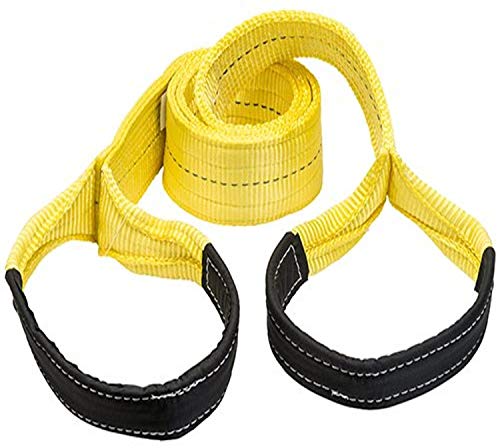 Keeper Performance Engineered Cargo and Load Lift Sling with Flat Loops - Type 3, Class 7 Rated Cargo Sling, 4” x 10’ - size: 4” x 10’