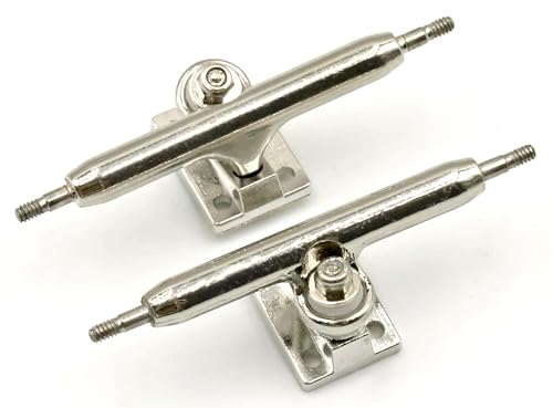 A1 Pro Fingerboard Trucks 36mm 34mm 32mm with New Base and Pivot Cup (36mm Chrome) - color: 36mm Chrome