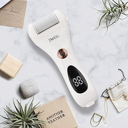 Callus Remover for Feet Shaver Rechargeable Electric Foot File Pedicure Tools for Feet Professional Callous Shaver Waterproof Pedicure kit for Cracked Heels and Dead Skin | Electronic Foot Scrubber Pedicure Tools, Waterproof Pedicure kit for Cracked Heels