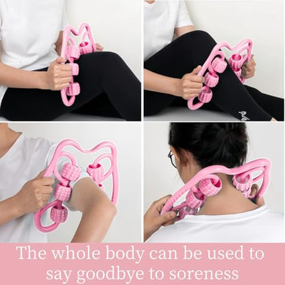 The six-wheelmuscle Roller， Forearm and Calf Rollers can Relieve Muscle Tension and Promote Recovery. It is Highly Suitable for Massaging Areas Such as the arms, Wrists, Neck and Calves.