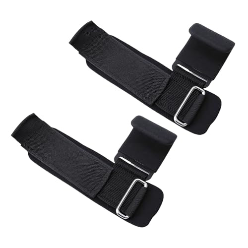Cosiki Fitness Weight Lifting Hooks, Heavy Duty Slip Workout Straps with Extra Padding for Deadlifting Pull Ups Gym Training