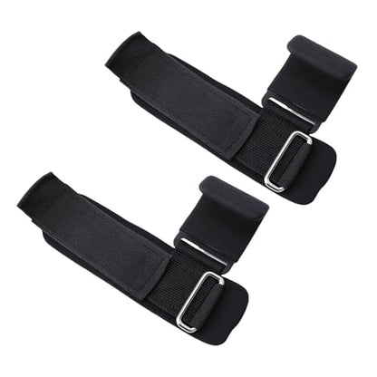 Cosiki Fitness Weight Lifting Hooks, Heavy Duty Slip Workout Straps with Extra Padding for Deadlifting Pull Ups Gym Training