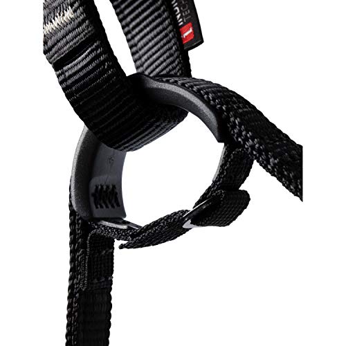 Mammut Ophir 3 Slide Climbing Harness for Men – Adjustable, Lightweight, and Durable Gear for Rock, Gym, and Sport Climbing - size: Large, style: Black/Marble