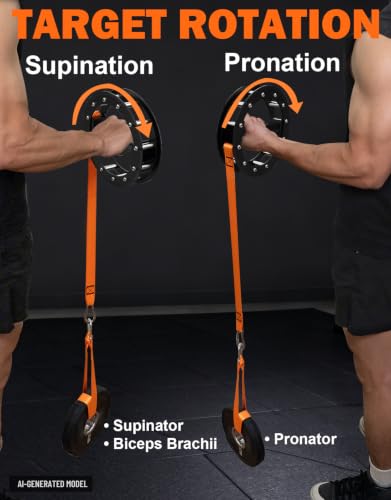 Forearm Wrist Strengthener Grip Strength Trainer - color: Forearm Rotation Trainer