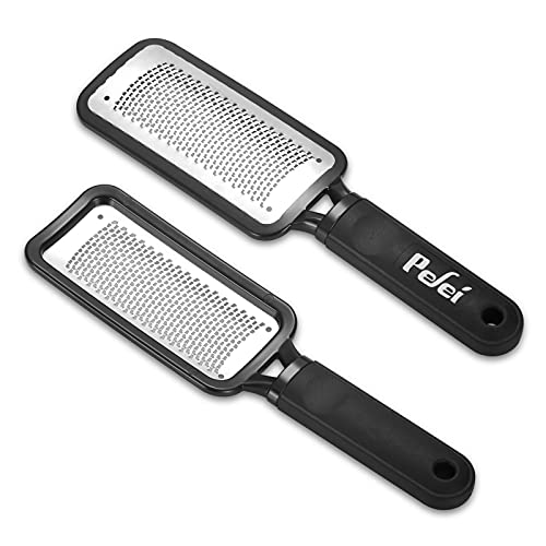 Colossal Pedicure Rasp Foot File, Professional Foot Care Pedicure Stainless Steel File to Removes Hard Skin, Can Be Used On Wet Feet