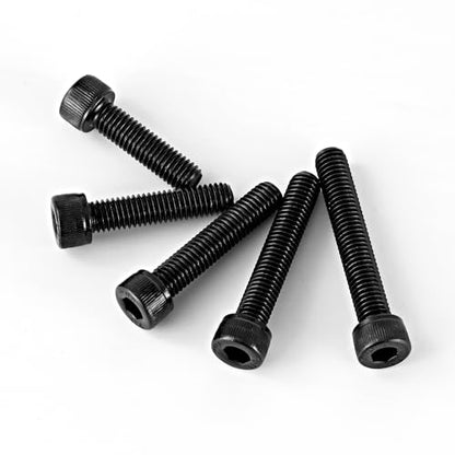 M8 x 30mm 35mm 40mm 45mm 50mm Hex Socket Head Cap Screws Bolts 12.9 Grade Alloy Steel Metric, Black Oxide Finish, Allen Socket Drive, Machine Fully Threaded, Assortment Kit 25PCS - size: M8 x 30/35/40/45/50mm (20PCS)