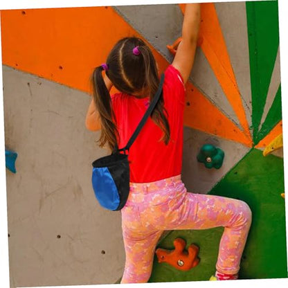 POPETPOP Outdoor Climbing Powder Bag Large Capacity Anti-Slip Design and Adjustable Waist Strap for Gymnastics Bouldering and Rock Climbing