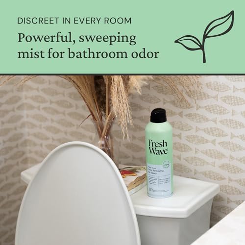 Fresh Wave Original Air Freshener Spray, 8 oz Room Odor Eliminator | Fine mist non-aerosol, Plant oil formula, Bathroom and pet area safe, No sulfates or parabens, Fabric and linen spray - size: 8 Ounce (Pack of 1)