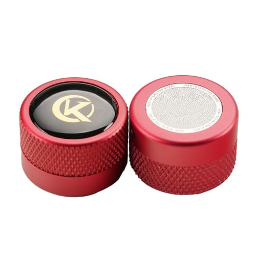 KONLLEN Round Pool Chalk Holder Pool Billiards Accessories Portable Multifunctional Sturdy Pool Cue Accessories - color: Red