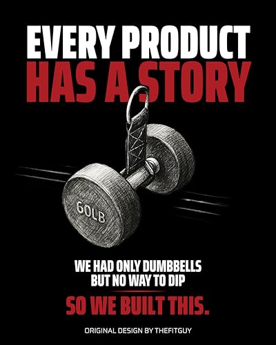 THEFITGUY Dumbbell Loading Straps for Dip Belt & Cable Pulley | Secure attachment of any dumbbell or barbell, ultra-strong 6" & 8" straps included