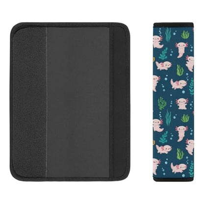 2 Pack Universal Fit Seat Belt Cover for Child, Stroller Pushchair High Chair, Axolotl Automotive Seat Belt Protector, Pressure Relief - color: Pattern 161