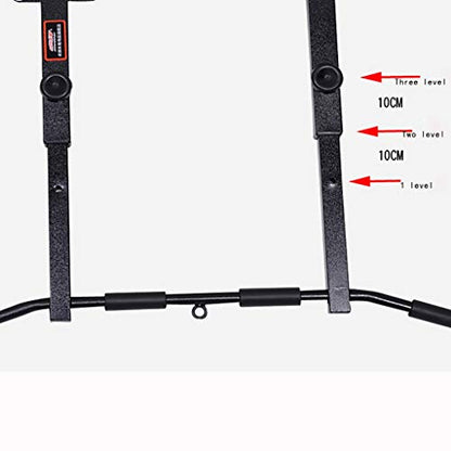Ceiling Mounted Pull Up Bar Multi-Grip Upper Body Workout Bar Joist Mounted, Strength Training Fitness Equipment Chin-Up Frame Exercise Workout Equipment Supports 600lbs - color: White