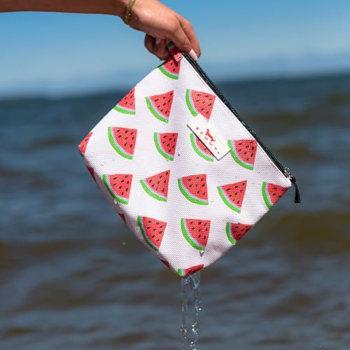 SCOUT Go Getter Pouch, Breathable Water-Resistant Fabric, Convenient Finger Loop - color: Aloha Aqua