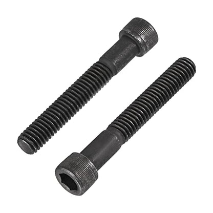 uxcell 3/8-16x2-1/2" Hex Socket Head Cap Screw Bolts 12.9 Grade Alloy Steel 5pcs - size: 3/8x2-1/2"