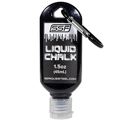 Liquid Chalk/Weightlifting Liquid Chalk Powerlifting, Weightlifting, Rock Climbing, Cross Training Chalk - color: BLACK (1.5 oz / 45 mL)