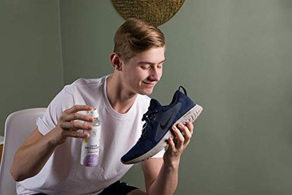 Shoe & Sports Odor Neutralizer,- Calming Aroma - 100% Natural Essential Oils - Active Enzyme Formula Naturally, Safely and Effectively eliminates Odors - 5 oz