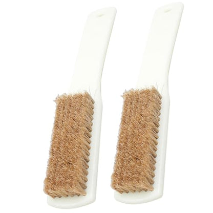 IMIKEYA 2pcs Bouldering Brush for Rock Climbing Stone Cleaning Brush Boar Bristles Handle Climbing Supplies Tool