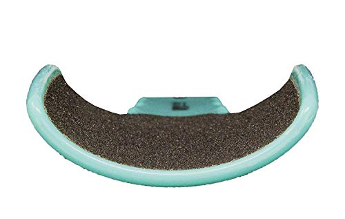 Onyx Professional Double Sided Curved Foot File Removes Dry, Dead Skin, Callus Remover & Makes Feet Smoother - color: No Color, size: 1 Count (Pack of 1)