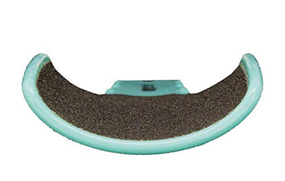 Onyx Professional Double Sided Curved Foot File Removes Dry, Dead Skin, Callus Remover & Makes Feet Smoother - color: No Color, size: 1 Count (Pack of 1)