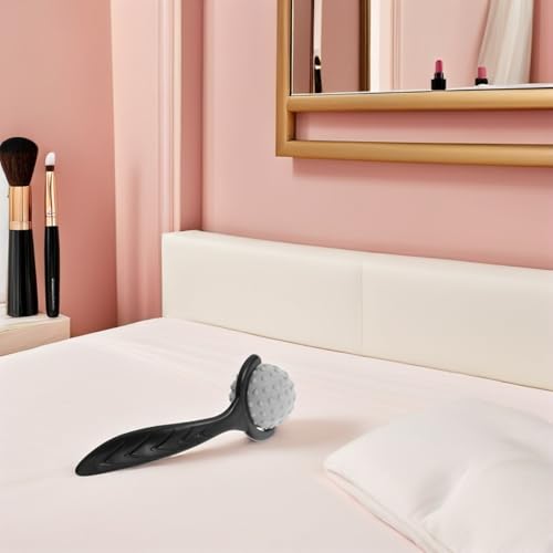 Cabilock Handheld Muscle Massage Stick with Trigger Point Roller Ball, Palm Back Massager for Muscle Relaxation and Fitness, Portable Therapy Tool for Yoga and Travel