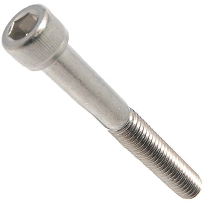 7/16-14 x 2-1/4 Socket Head Cap Screws, Partial Thread, Allen Socket Drive, Stainless Steel 18-8, Bright Finish, Quantity 5 Pieces By Fastenere - size: 7/16-14 x 2-1/4 (5 Pack)