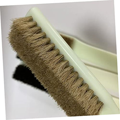 IMIKEYA 2pcs Bouldering Brush for Rock Climbing Stone Cleaning Brush Boar Bristles Handle Climbing Supplies Tool