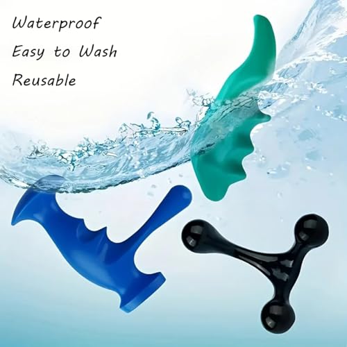 Thumb Saver Manual Trigger Point Massage Tool 3 Legged Massage Knobs Set Stress Pain Relief Muscle Recovery for Full Body 3pcs