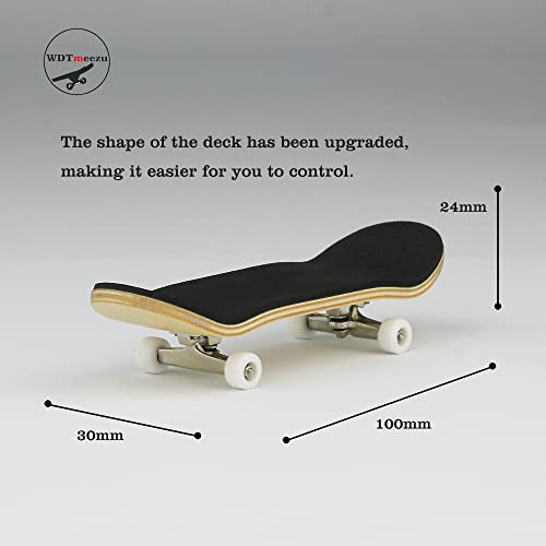 Wood Finger Skateboard Professional Fingerboards Wheels with Bearings Mini Fingerboard