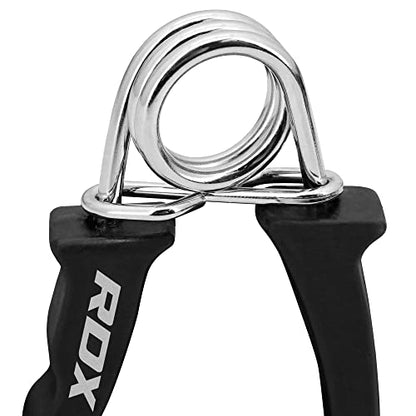 RDX Hand Gripper Finger Strengthener, Grip Strength Trainer, Exerciser for Wrist Forearm and Finger Strength for Athletes, Exercising for Home Gym Training Equipment - size: Pair