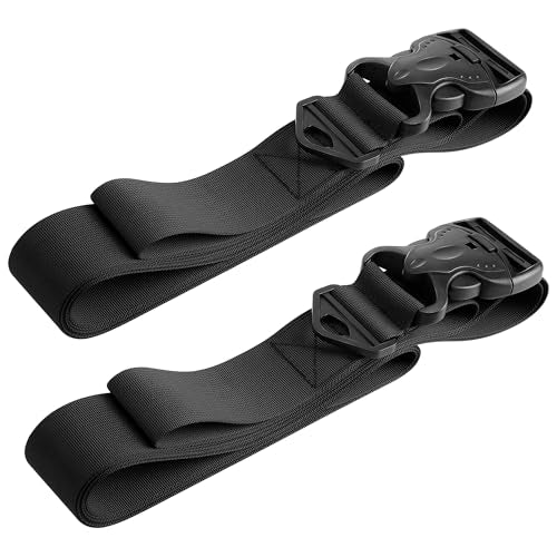 Enhon 2 Pack Floating Mat Straps Nylon with Quick Buckles, 94 Inch | Adjustable, Secure Storage, Reusable Nylon Webbing, Quick Release Buckle, for Floating Mats Yoga, Pool Water Activities