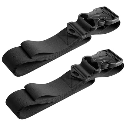 Enhon 2 Pack Floating Mat Straps Nylon with Quick Buckles, 94 Inch | Adjustable, Secure Storage, Reusable Nylon Webbing, Quick Release Buckle, for Floating Mats Yoga, Pool Water Activities