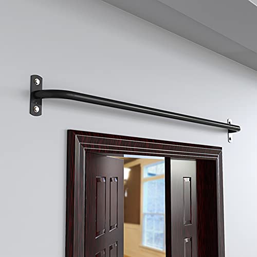 Wall Mounted Pull Up Bar and Dip Station,Multifunctional Chin Up Bars Heavy Duty Strength Training Fitness Bar,Max Load 550 Lb