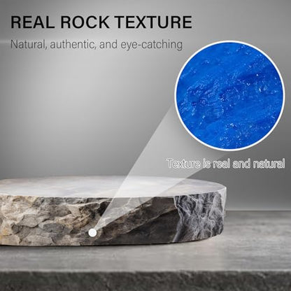 78.74" L x 2.17" W x 0.59" T Concrete Edge Mold, Stone Rock Edge Form Liner, Concrete Countertop Edge Form with Chiseled Stone Finish for Countertops, Steps, Benches & Fireplace Edging - size: 78.74" L x 2.17 "W x 0.59 "T