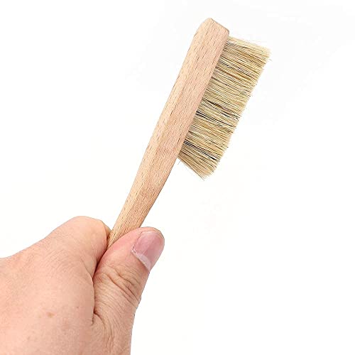 Premium Rock Climbing Brush with Thick Ultra Durable Boar's Hair Bristles, Bouldering Brush with Strong Handle, Uni-Sex Boulder Brushes as Rock Climbing Gift (CJ-CB2010A + CJ-CB2045B)