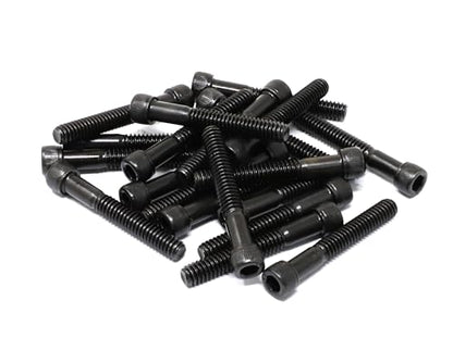 iexcell 20 Pcs 1/4-20 x 1-3/4" Partially Threaded Alloy Steel 12.9 Grade Hex Socket Head Cap Screws Bolts Kit, Black Oxide Finish - size: 1/4-20 x 1-3/4" ( Partially Threaded )