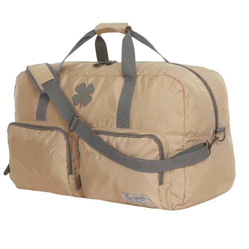Lucky Travel Duffel Bags 85L, Gym Bag, Travel Bag & Large Duffle Bag for Men, Foldable Overnight Weekender Bags for Women & Men with Adjustable Shoulder Strap, - color: Tan, size: 85L