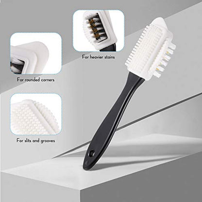 6 Pcs Suede and Nubuck Brush Kit and Eraser Set for Cleaning Shoes Boots High Heels