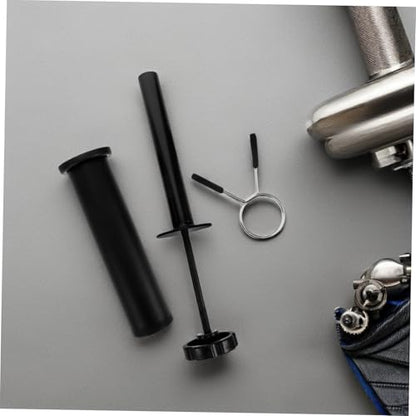 Weightlifting Gear Accessory Gym Weight Stack Pin Barbell Adapter Sleeve Loading Pin Carabiner for Home Gym Workout Equipment