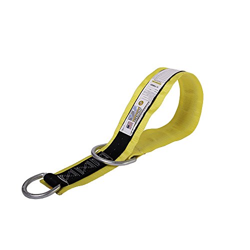 Guardian Fall Protection 10786 Premium 4-Foot Cross-Arm Straps with Large and Small D-Rings - size: 4 ft