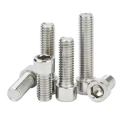 M2-0.4 x 12mm Stainless Steel 201,GB/T 70,Metric Socket Head Cap Bolts Screws, Allen Socket Drive,Hex Socket Cap Screw,Machine Full Thread for Bike Water Bottle Cage Holder Bracket Rack,50 Pcs - size: M2-0.4 x 12mm（50 Pcs）